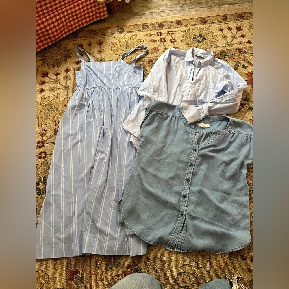 Loft Target Blue Bundle sz M